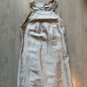 Beige/Gold Day dress